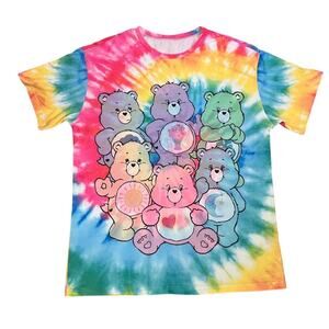 Carebears Rowme Rainbow Bears Oversized Shirt Small